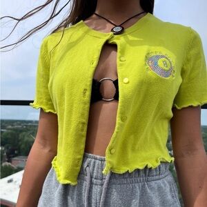 Embroidered Button Up Blouse